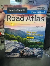 Rand McNally Midsize Easy To Read Road Atlas 2025 New!