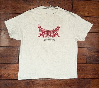 M.T.G Magic the Gathering Wheel of Misfortune T-Shirt Heather Grey Mens Size 2XL