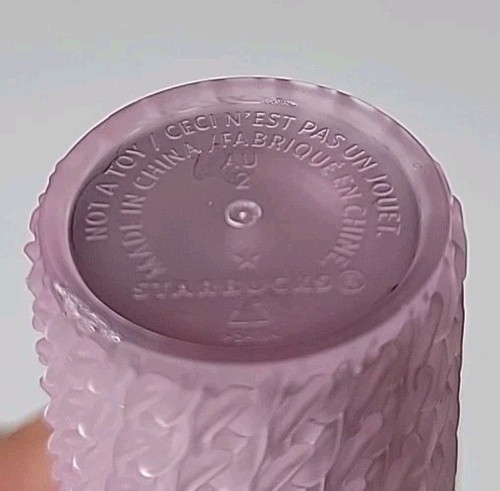 Starbucks Matte Pink Soft Touch Cold Cup Tumbler Keychain Charm Ornament 2024 - Picture 4 of 10