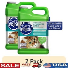 Hypoallergenic Unscented Cat Litter Odor Control Lightweight 10 lbs Pellets New