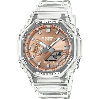 Casio G-shock Transparent Herren Armbanduhr GA-2100BM-7A5ER
