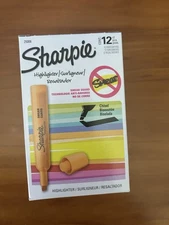 Sharpie Accent Tank Style Highlighter Chisel Tip Orange Dozen 25006 - 12 pack