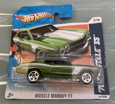 Hot Wheels V0038 Chevrolet '70 Chevelle SS 102/244 grün 2/10 Muscle Mania 11