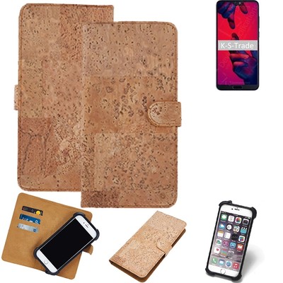 FÜR Archos Access 50 S HÜLLE TASCHE KORK CORK ETTUI SCHUTZ COVER