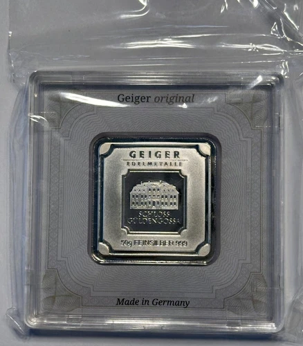 Geiger Edelmetalle Security Line 50 gram .999 Fine Silver - In Assay - AV939612