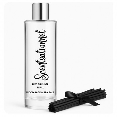 Wood Sage & Sea Salt reed diffuser refill 6 oz (180 ml) Jo Malone Inspired