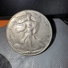 1947-p Walking Liberty Half.  AU #037