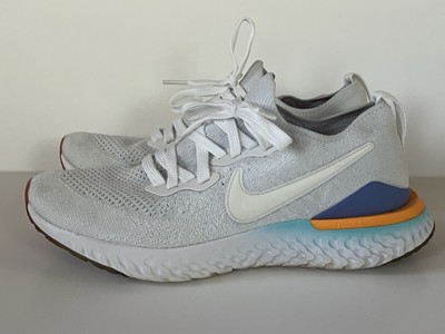 EUC Nike Epic React Flyknit 2 Dream It, Do It White Multi BQ8927-104 Women's 9