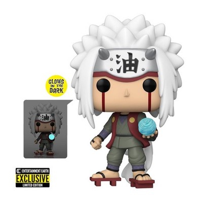 Funko Pop Naruto Shippuden Jiraiya with Rasengan GITD 1481 Exclusive Limited New