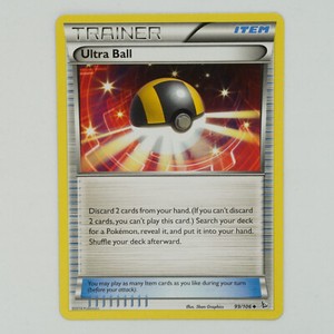 Ultra Ball 99/106 Uncommon XY: Flashfire Pokemon Card