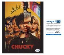 "Chucky" Cast AUTOGRAPHS Signed 8x10 Photo - Alyvia Alyn Lind +3 ACOA