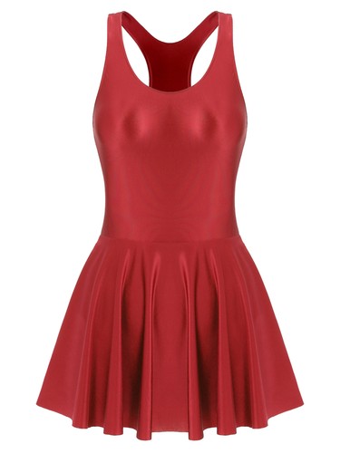 Vestido de golf de tenis brillante para mujer sin mangas cuerpo de carreras vestidos deportivos - Imagen 36 de 109
