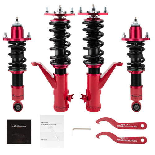 NEW MaXpeedingrods 24 Level Damper Coilovers Suspension Kit For Honda Civic#TRP