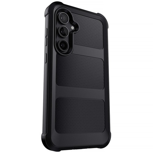 Für Samsung S25/S25 Plus/S25 Ultra Robuste Hülle Stoßfest Hybrid Cover Schwarz - Bild 4 von 30