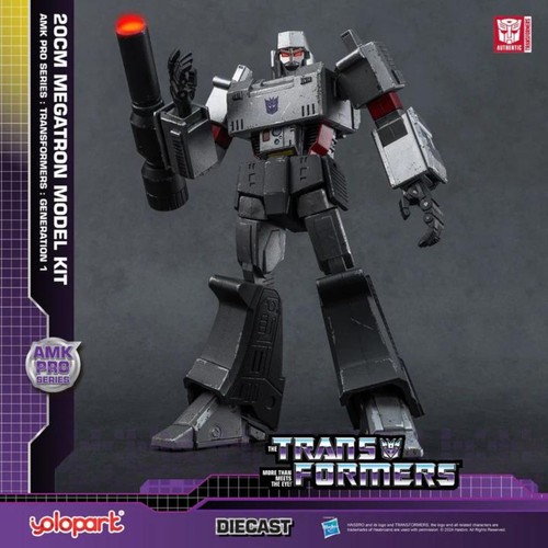 Transformers Yolopart Die Cast Megatron AMK Pro: 20cm Model Kit NEW - Picture 2 of 10