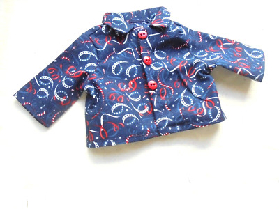 Fits American Girl 18'' Boy doll Clothes-Ribbons & Streamers Long Sleeve Shirt