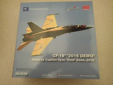 Hobbymaster HA3550 1:72 CF-18 2016 Demo Captain Ryan "Roid" Kean Factory Sealed