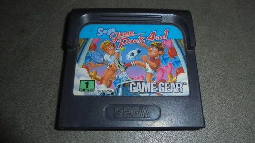 Sega Game Pack 4 in 1 sur Sega Gamegear - loose TBE