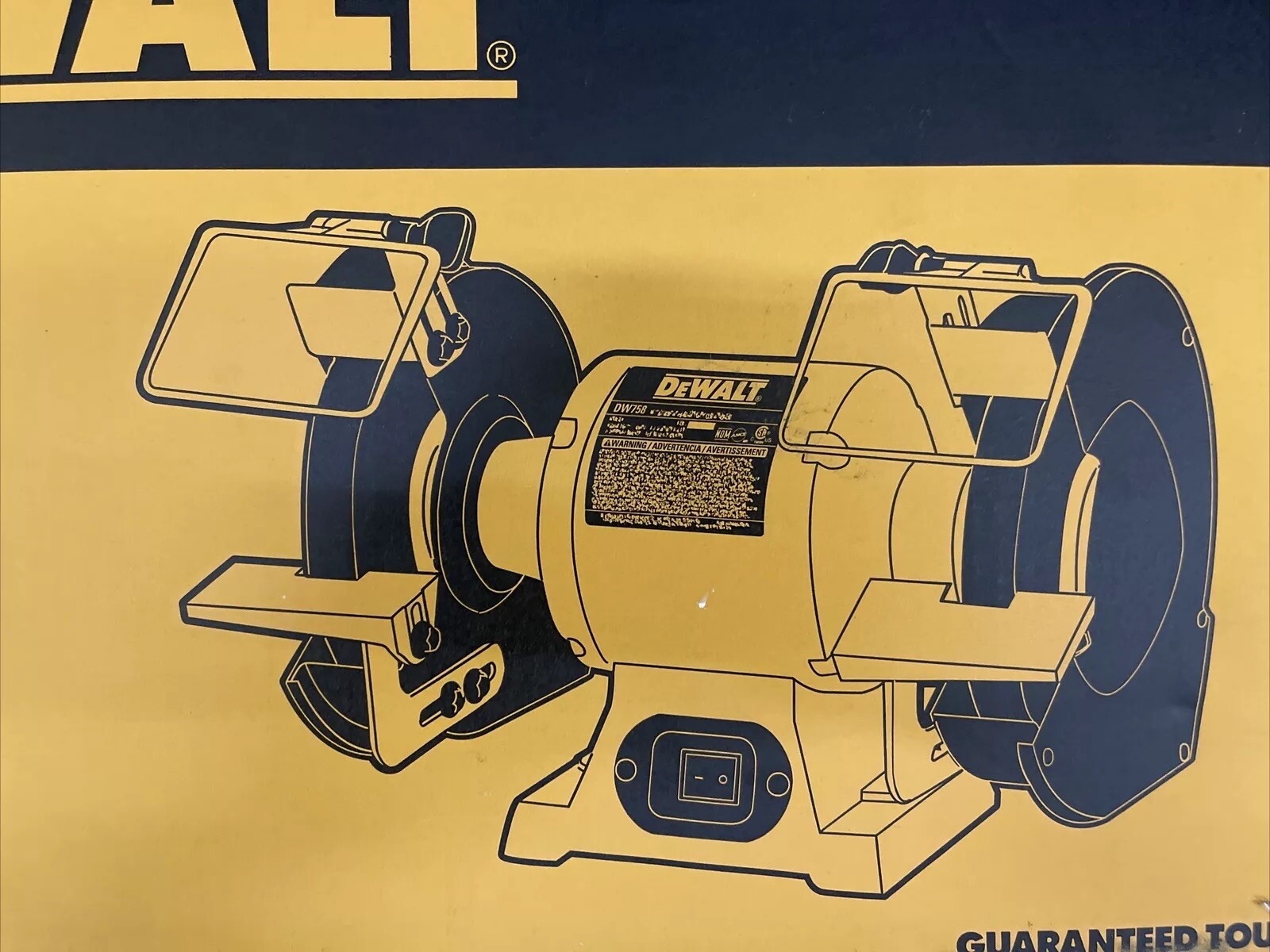 DEWALT DW758 8 inch Bench Grinder NEW 28875075800 eBay