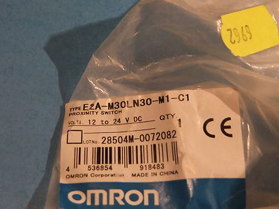 OMRON E2A-M30LN30-M1-C1 12-24 VDC Näherungsschalter