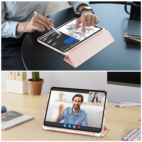 Case for iPad 7/8/9th 10.2 Air 4 5 6 Pro 11'' 13'' 2024 Smart Leather Flip Cover - Picture 80 of 87