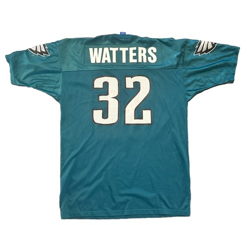Philadelphia Eagles Ricky Watters Jersey Mens 48 Champion Green Vintage - Picture 2 of 7