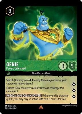 Lorcana Genie - Powers Unleashed (76/216) The First Chapter LP