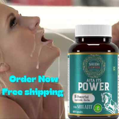 100% Pure Shilajit Power + 16 Kräuter Extrem potent, High Performance 60