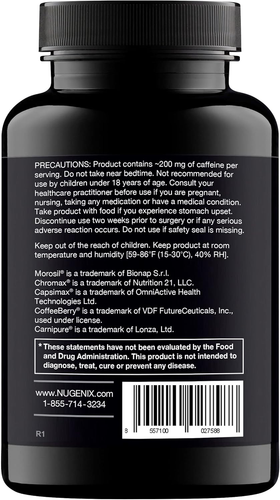 Thermo - Thermogenic Fat Burner Supplement Pills for Men, Extreme Metabolic A... - Picture 4 of 12