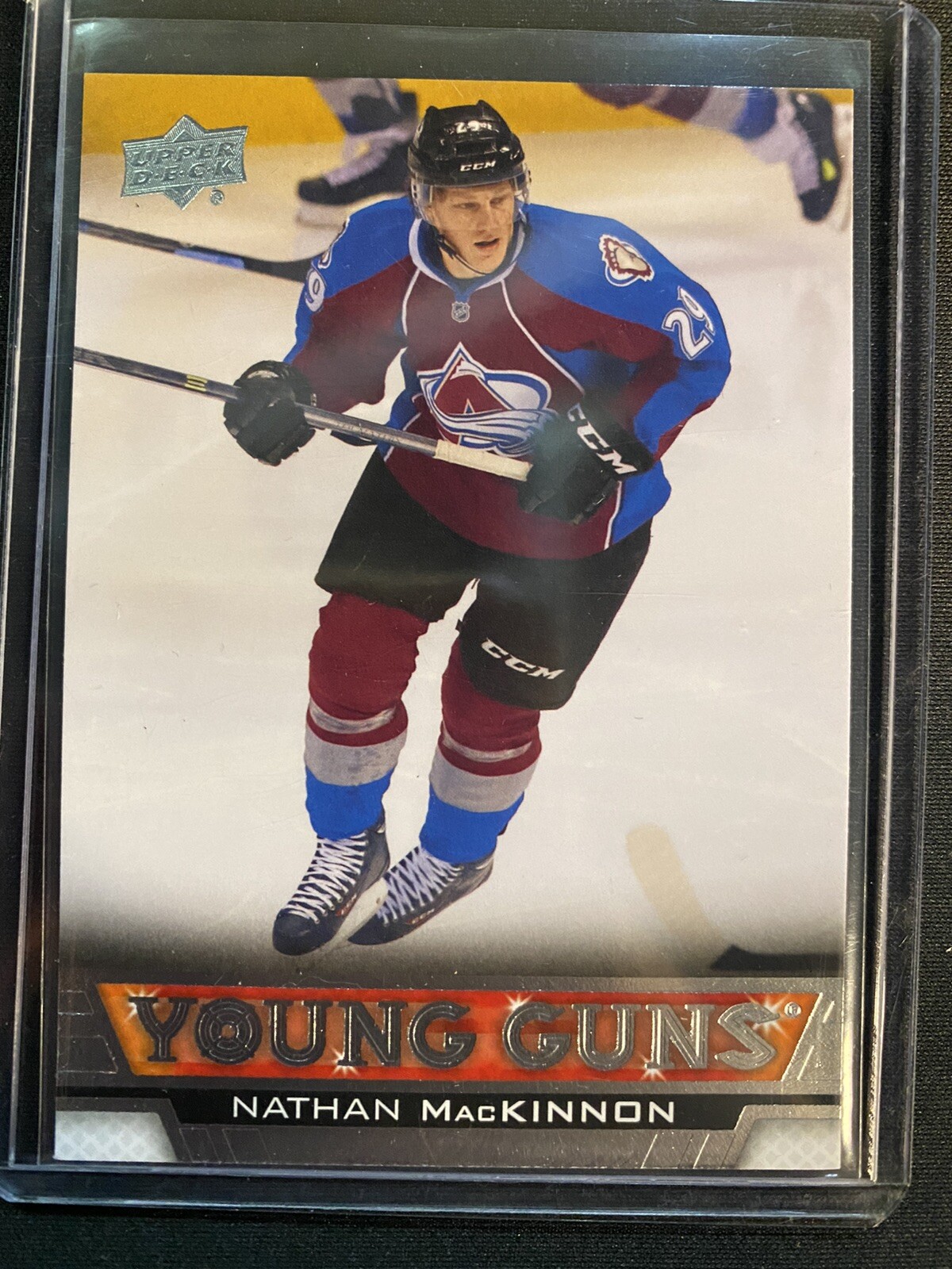 NATHAN MACKINNON 2013-14 Upper Deck Young Guns Rookie RC #238 *Avalanche*