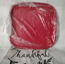 Tupperware Modular Mates Genuine Replacement Seal Square Made In Greece NEW Red