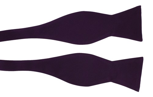 Michelsons UK - Satin Silk Self Tie Bow Tie - Picture 5 of 10