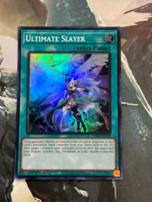 #ad #ad Yugioh Ultimate Slayer Super Rare RA02 $3.99
