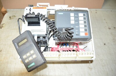 SIEMENS SAM 3 / SAM3 START / STOP CONTROL MODULE with 460V BREAKER & REMOTE