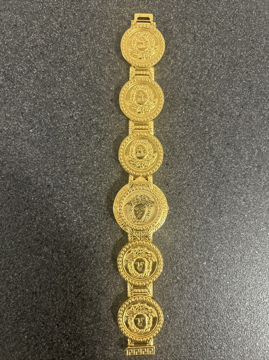 Authentic Gianni Versace Signature Medusa Head Gold Plated  display picture 1