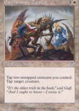 MTG magic cards 2x Diversionary Tactics Apocalypse Light Play, English