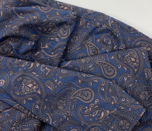 Camisa Para Hombre Azul Marino Bonita Verde Pequeña S Cachemira Manga Larga Algodón Logo A/B - Imagen 13 de 15