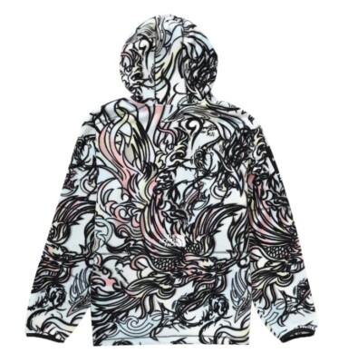 Supreme North Face Steep Tech Fleece Pullover Hooded Jacket