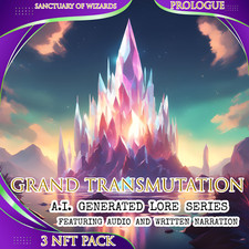 Sanctuary of Wizards Grand Transmutation Prologue - WAX Blockchain 3 Pack