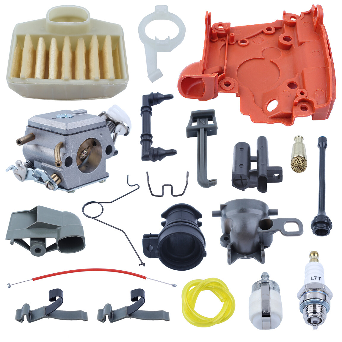 K Filtro Aria Carburatore Bobina Di Accensione Per Husqvarna 365 362 371 372 Motosega 537162204, 503281801, 503 28 32 03 - Foto 5