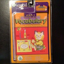 NEW LeapPad Leap 1: Vocabulary, Richard Scarry - Book/Cartridge Sealed
