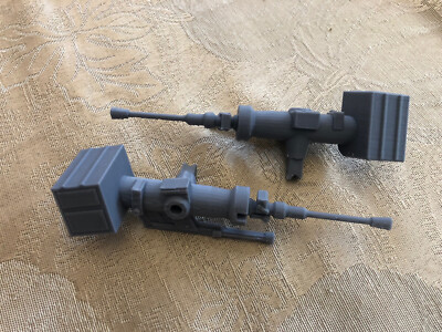 Vintage Star Wars AT-AT, Imperial Walker Both side guns. 3-D Printed
