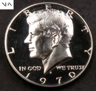 1970-S SILVER Kennedy Half Dollar - Gem Proof Cameo - 40% Silver -- Key Date!