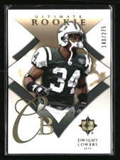 Dwight Lowery 2008 Upper Deck Ultimate Collection RC #153 /275 Football Card