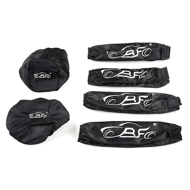 Juego de cubierta antipolvo: filtro de aire de arranque por tracción amortiguador 1/5 RC Rovan HPI KM Baja 5B 5T 5SC Foto 3 de 4