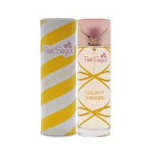 Pink Sugar Creamy Sunshine by Aquolina 3.4 oz EDT Perfume for Women NIB