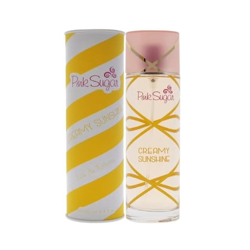 Pink Sugar Creamy Sunshine by Aquolina 3.4 oz EDT Perfume for Women NIB