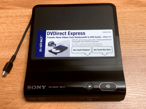 Sony VRD-P1    DVD Writer - Picture 1 of 4