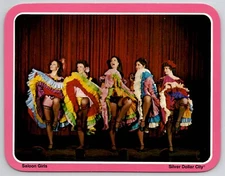 Silver Dollar City Missouri Saloon Girls Show Attraction Postcard