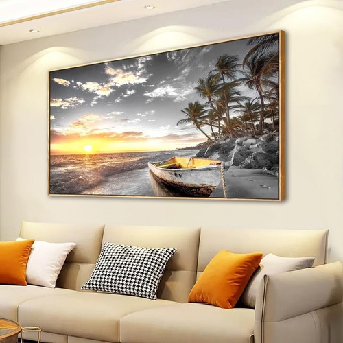 Inspirational Ocean-Themed Canvas Art 20x40 - Ideal Gift for Decor Lovers - Imagen 4 de 11